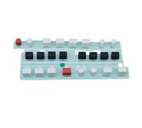PrecisGear Teclados electrónicos con Alfombrilla de Goma conductora compatibles con Funciones Korg Pa300 Pa600 Pa700 importadas(PA300 Middle)