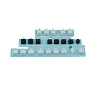 PrecisGear Teclados electrónicos con Alfombrilla de Goma conductora compatibles con Funciones Korg Pa300 Pa600 Pa700 importadas(PA300 Left)