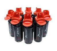 Precision 8 Hygiene Water Bottles and Oval Carrier, 8 x 1L BPA Free, Team Sports