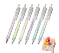 Precision Adhesive Pen, Multi-Purpose Glue Set, Pen with Quick-Dry Formula, Fine Tip Glue for Notepad and Paper Craft, Scrapbook Tool with Easy Press, Art Supply for Beginners and Professionals