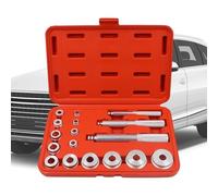 Precision Bearing Kit, Alloy Installer Tool, 12-Piece Seal Driver with Build, Motorcycle Repair Tool, Bearing Installer with Ergonomic Design, Garage Equipment for Professionals and Mechanics