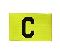 Precision Big C Captains Armband Brazalete de capitán, Adultos Unisex, Fluo Yellow (Amarillo), Talla Única