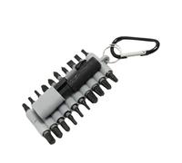 Precision Bit Set Kit - 22 Piece Screwdriver Bits, Portable Driver Bits for Electronics Repair Use, Multi Tool Repair Set for Car Home Garage Maintenance, Compact Tool Kit for everyday fix use