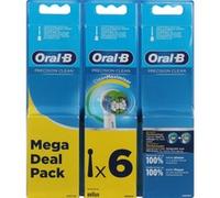 Oral-B Precision Clean Pack Recambio Cepillo Dental 6uds