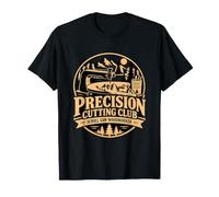 Precision Cutting Club Scroll Saw Woodworker Camiseta