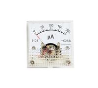 Precisión DC 50uA 100uA 200uA 300uA 500uA del amperímetro 2,5 del metro del panel análogo del amperio de la clase 91C4(Plus or Minus 300uA)