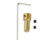 Precisión de latón ingeniería Collet manga adaptador base para 3 17 mm JTO eje base vibración reducción unidad industrial accesorios de latón