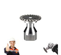 Precision Diamond Carving Wheel 40mm/50mm, High-Density Diamond Blade for Angle Grinder with Removable Flange, Wet/Dry Dual-Use Cutting for Granite, Marble, and Tile Engraving (40mm (1.57"))