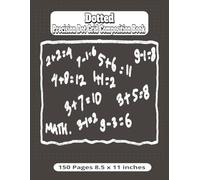 Precision Dot Grid Composition Book: 150 Pages, 8.5” x 11” | Ideal for Students, Math, and Design Work/Clean and spacious dot grid notebook for ... for academic and Professional use.