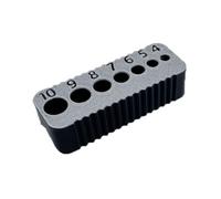 Precision Drill Block - Handheld Pocket Hole Jig | Universal Dowel Drilling Guide, Vertical Straight Alignment Tool for Woodworkers, Carpentry Joint, Furniture Repair, DIY Workshop Accessory