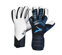Precision Elite 3.0 - Guantes de portero (4 mm, incluye látex Grip, para todas las estaciones, corte negativo Super Lite, corte sin tirantes o con tiras, 9