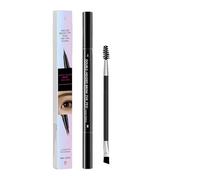 Precision Eyebrow Pen, Double Ended Cosmetic, Natural Smudge Proof Makeup Extra, Beauty Tool with Modern Design, Essential Companion for Women Girls Daily Care Travel Work Holiday
