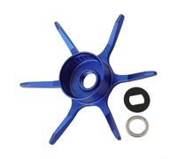 Precision Fit Star Brake para Abu Max Series B3B4P3P4P5 ideal para un mejor rendimiento en ruedas de gotas de agua (azul derecho)