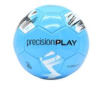 Precision Force Balón de fútbol de Entrenamiento de Alta Visibilidad para Todo Tipo de Clima, Ideal para jardín y Parque, tamaño 3, Color Azul, Blanco y Negro