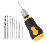 Precision Hand Drill: herramienta giratoria manual portátil para madera, resina, | Taladro de mano pequeño inalámbrico para grabado, pulido, joyas, mini tareas de bricolaje, manualidades de p