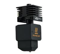 Precision Hot End, All Metal 3D Printer Part, Temperature Nozzle Connector with Rapid Heating Build, Replacement Component, Printing Accessory with Design, Printer Part for Protoyping and Education