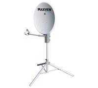 Precisión Identificación Portátil Satélite Sistema, 750mm Plato, Doble LNB -