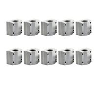 Precision Linears Bearing SC8 SC8UU SCS8UU para sistemas de movimiento en equipos CNC, rodamientos de rieles lineales lisos