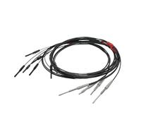 Precisión M3 M4 M6 sensor de fibra óptica de reflexión difusa coaxial sonda roscada de acero inoxidable PRC-310 PRC-410 PRC-610(M3,L -90MM needle)