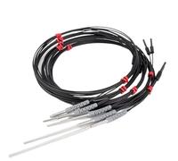 Precisión M3 M4 M6 Sensor de fibra óptica de reflexión difusa sonda de rosca Coaxial de acero inoxidable PRC-310 PRC-410 PRC-610(Import M3,1 METER LENGTH-S05(5MM NEEDLE))