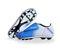 Precision Matrix Junior Football Boots FG J10 Aqua/White/Fuchsia J10 Aqua/White/