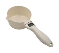 Precision Measuring Scoop - Digital Cup for Baking Coffee | 158g Abs Material with 500mah Rechargeable Battery, 1g High Accuracy Scale, Switchable Units, Grams, Milliliters and Cups Ounces