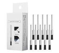 Precision Phone Cleaner Kit, Anti Static Port Cleaning Tools, 10pcs Repair Brush with Fine Tips, Fiber Dust Remover, Gadget Care with Slim Design, Device Cleaning Set for Electronics Maintenance