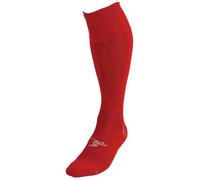 Precision Plain Pro Football Socks Junior 3-6 Red 3-6 Red