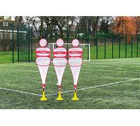 Precision Pop Up Mannequin Set (Set of 3 + Carry Bag) Entrenamiento, Adultos Unisex, Multicolor (Multicolor), Talla Única