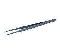 Precisión profesional pinzas herramienta de reparación de electrónica de punta fina resistente para la placa base PCB Reparación de aluminio Micro soldadura de aluminio Kit (Azul)