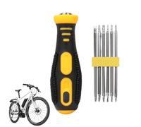 Precision Repair Kit, Adjustable Driver Tool Set, Magnetic Tip with 12 Bits, Heavy Duty Chrome Vanadium Screwdriver Set, Workshop Gear with Compact Case, Utility Tools for Household Projects