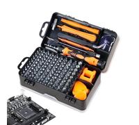 Precision Screwdriver Set, 115-in-1 Magnetic Drivers, Professional Tool Kit with Durable Bits, Multifunctional Set with Ergonomic-Handle, Organized-Case, Repair Accessory for Electronics