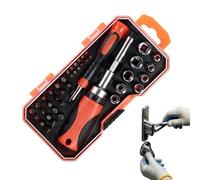 Precision Screwdriver Set, Portable Magnetic Storage Case, Flathead Phillip