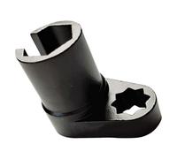 Precision Sensor Socket, Oxygen Removal Wrench, Compact Tool with Grip, Steel Maintenance Tool, Ergonomic Grip Design, Car Repair Use Automotive O2 Tools, Engine Sensor Wrench with Heat Resistance