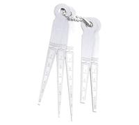 Precisión Soldadura Herramienta De Medición Espacio Juego Galgas Espesores Acero Herramienta Inspección Orificios Para Maquinaria Automotriz Y Metalurgia Probador Ancho Espacio