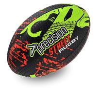 Precision Street Mania - Pelota de Rugby, Entrenamiento Urbano, para Superficies duras, neumático Duradero, Goma Vulcanizada en Relieve, Agarre definitivo, tamaño Oficial, 5