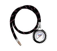 Precision Tire Gauge - Portable Checker for Motorcycle | ABS with Heavy Duty Tube, Accurate Air Pressure Reader, Professional Automotive Bike Trucks Vehicle Accessory