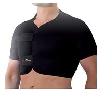Precision Training - Hombrera para hombre (neopreno) multicolor negro/rojo Talla:xx-large