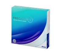 PRECISION1 Lentes de contacto de reemplazo diario, Pack de 90, R 8.3 mm, D 14.2 mm, +6.50 Diopt