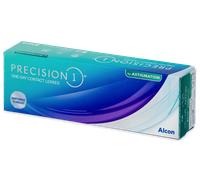 Alcon Lentes de contacto Precision1 para Astigmatismo – Tóricas, Pack de 30, -4.75, cil 1.25 eje 130