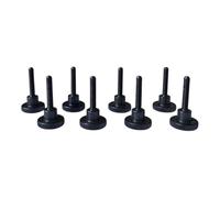 Precisiongeek Tornillo de cabeza de acero negro DIN 464 (8, M4 x 20 mm)