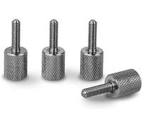 Precisiongeek Tornillo para pulgar de acero inoxidable M3.5 x 12 mm 4pz - llave hexagonal en la cabeza