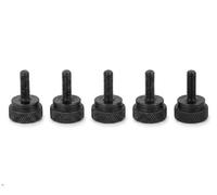 PrecisionGeek Tornillo Para Pulgar de Hombro Acero Ennegrecido M3.5 x 10mm L-17mm 5pz