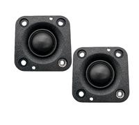 Precisions - Altavoces tweeter de 5 cm para reparaciones de sonido, 4 ohm, 20 W con neodimio