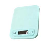 Precisions - Báscula digital pequeña para hornear de 1 g, precisión de 1 g, gran pantalla LCD, rangos de pesaje de 5 kg/10 kg y báscula digital de bolsillo recargable