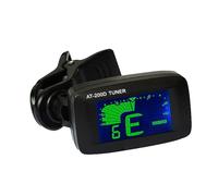 Precisions Clip on Chromatic Tuner with 2.4 Inch Display for Guitar Basses Violin and Professional Musicians Stage Performances Tuner