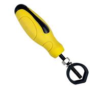 Precisions - Herramienta de estampado de acero al carbono con diseño de mango mejorado, alicates de perforación, soporte de sello de acero con empuñaduras