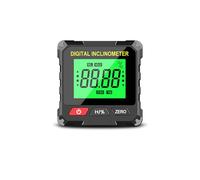 Precisions - Inclinómetro digital, diseño ABS, función de retención de datos de apagado automático integrada para una medición precisa digital