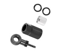 Precisions Juego de accesorios de tubería de aceite de freno hidráulico para sistemas de frenos de disco anchos de bicicleta de montaña con accesorios de bicicleta de montaña de 5 mm de diámetro de