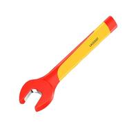 Precisions - Juego de llaves de extremo abierto aisladas de 1000 V, múltiples opciones de tamaño para aplicaciones eléctricas industriales, llave de electricista